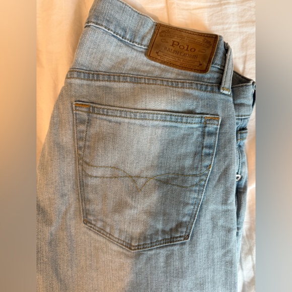 Polo by Ralph Lauren Light Blue The Varick Slim Straight Jean - Picture 4 of 7